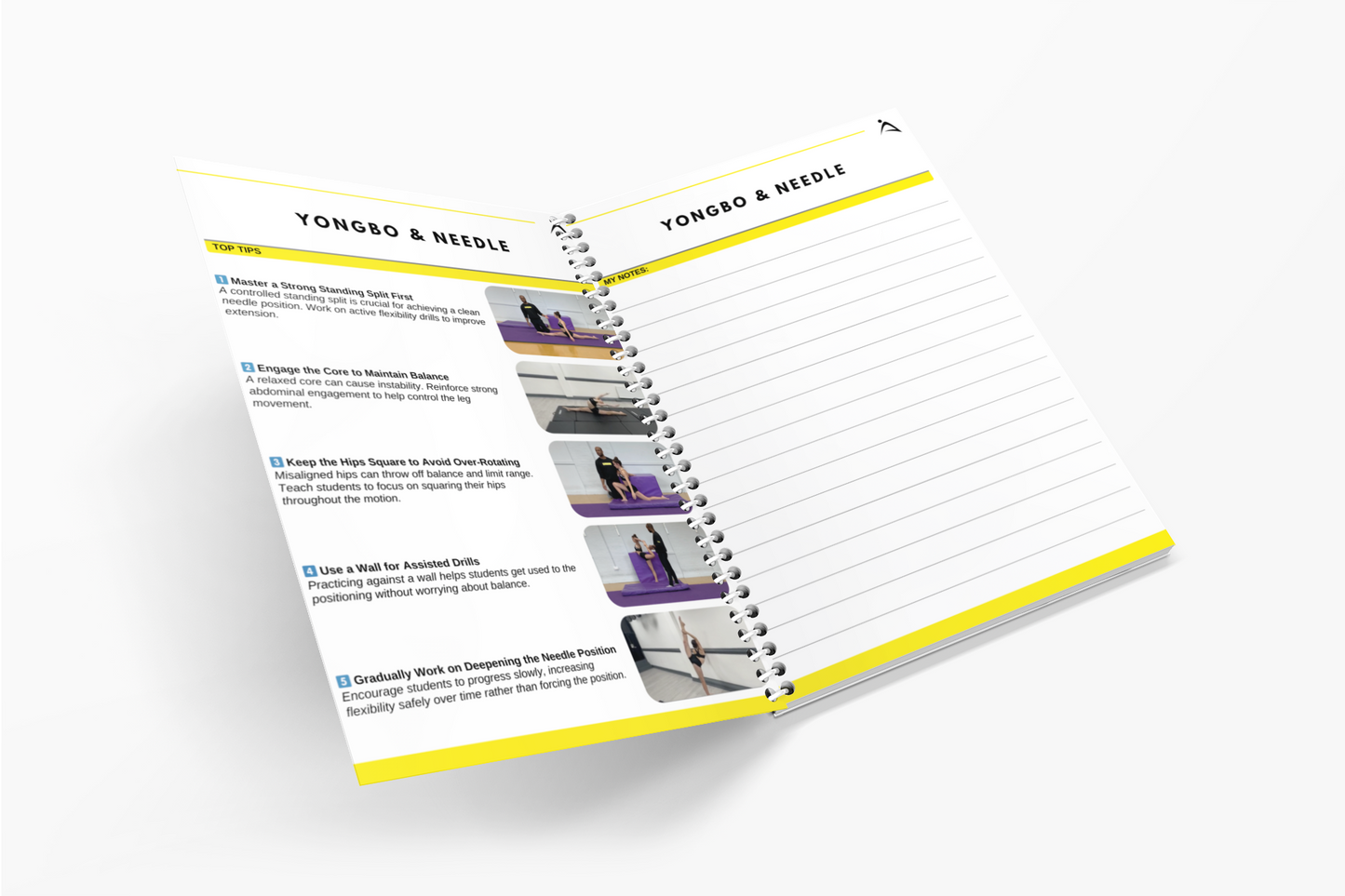 Teacher Logbook - Acro Level 2