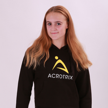 Load image into Gallery viewer, Boxed Cropped Hoodie Black